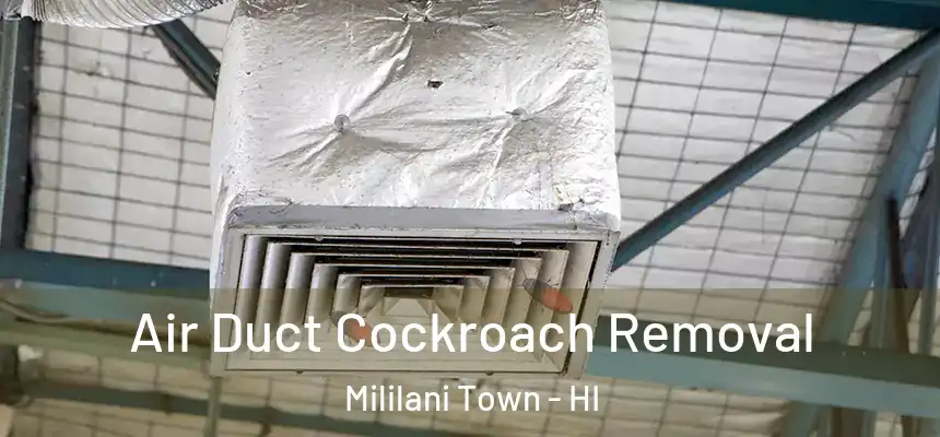  Air Duct Cockroach Removal Mililani Town - HI